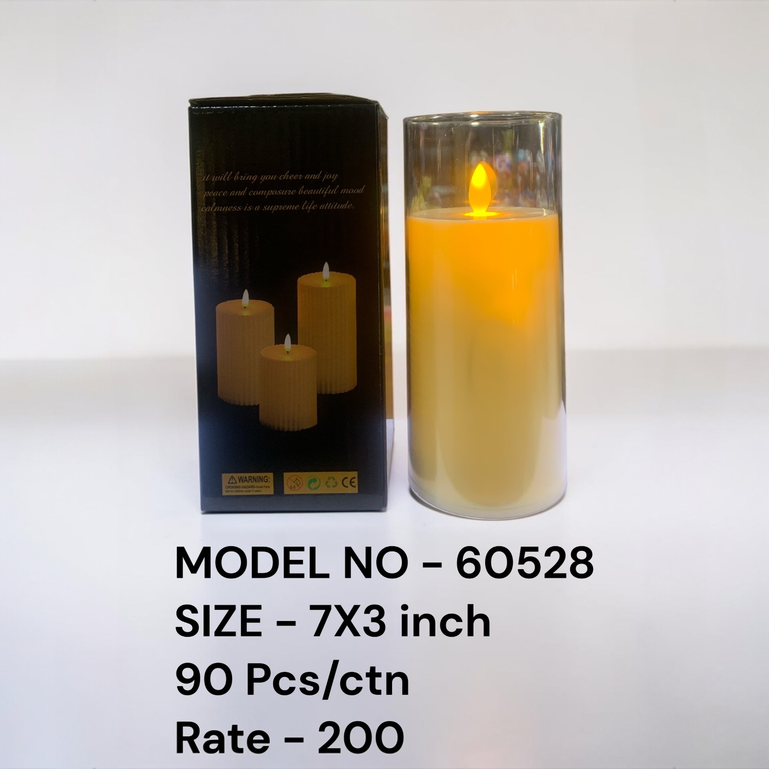60528 (90)-LED CANDLE