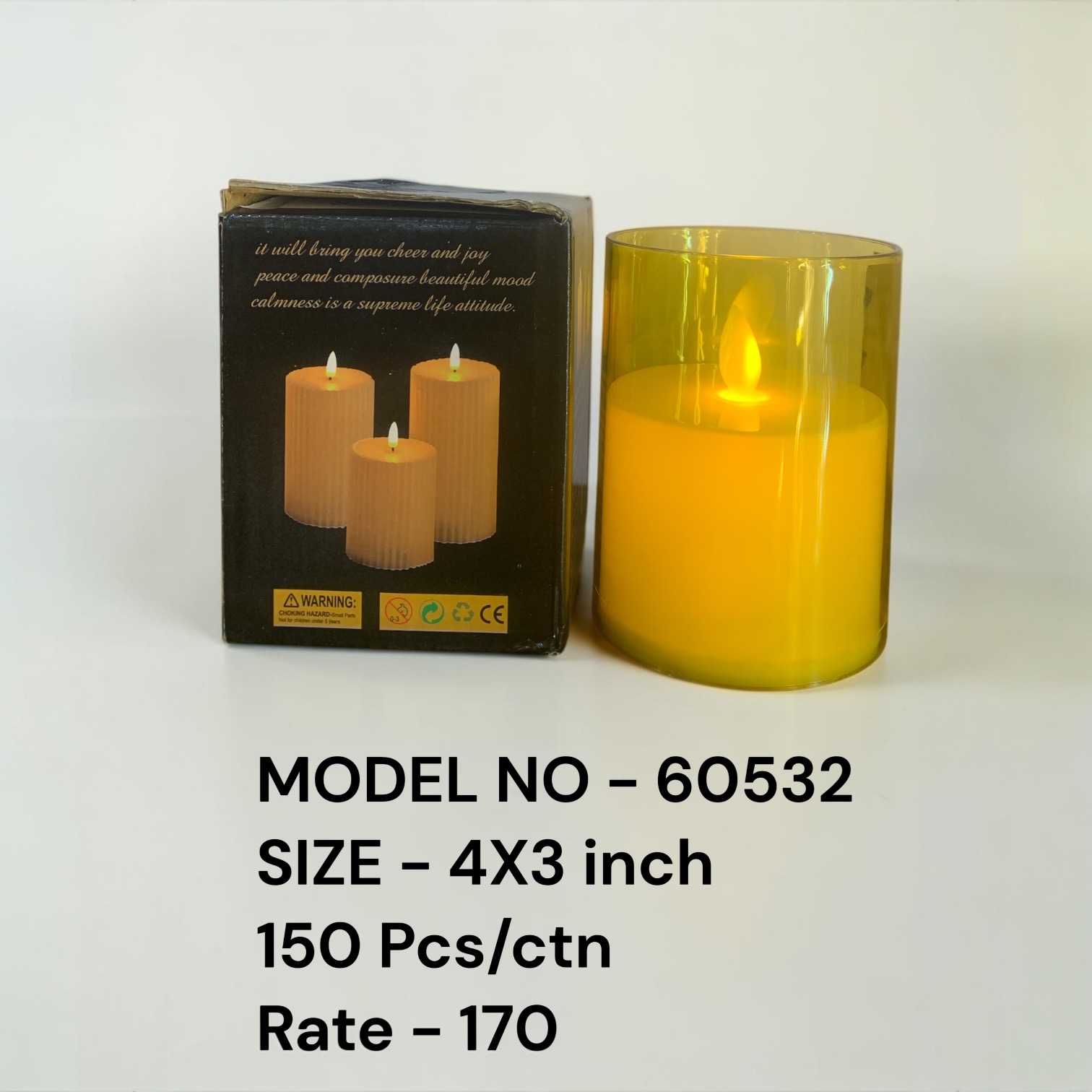 60532 (150)-LED CANDLE