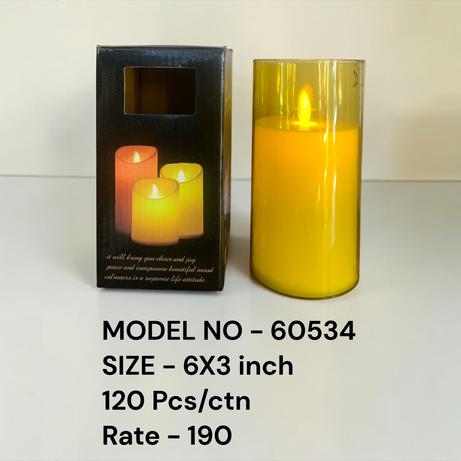 60534 (120)-LED CANDLE