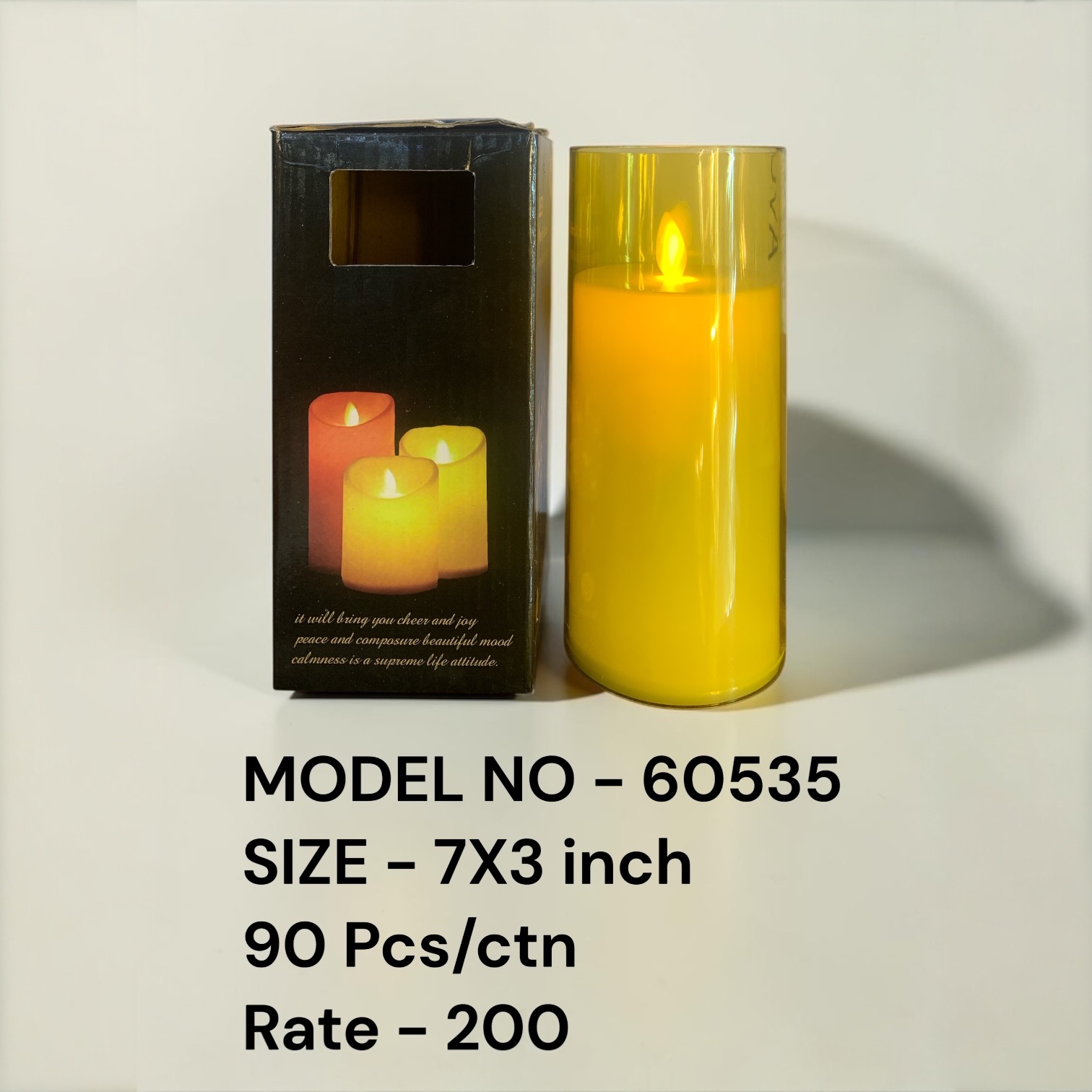 60535 (90)-LED CANDLE