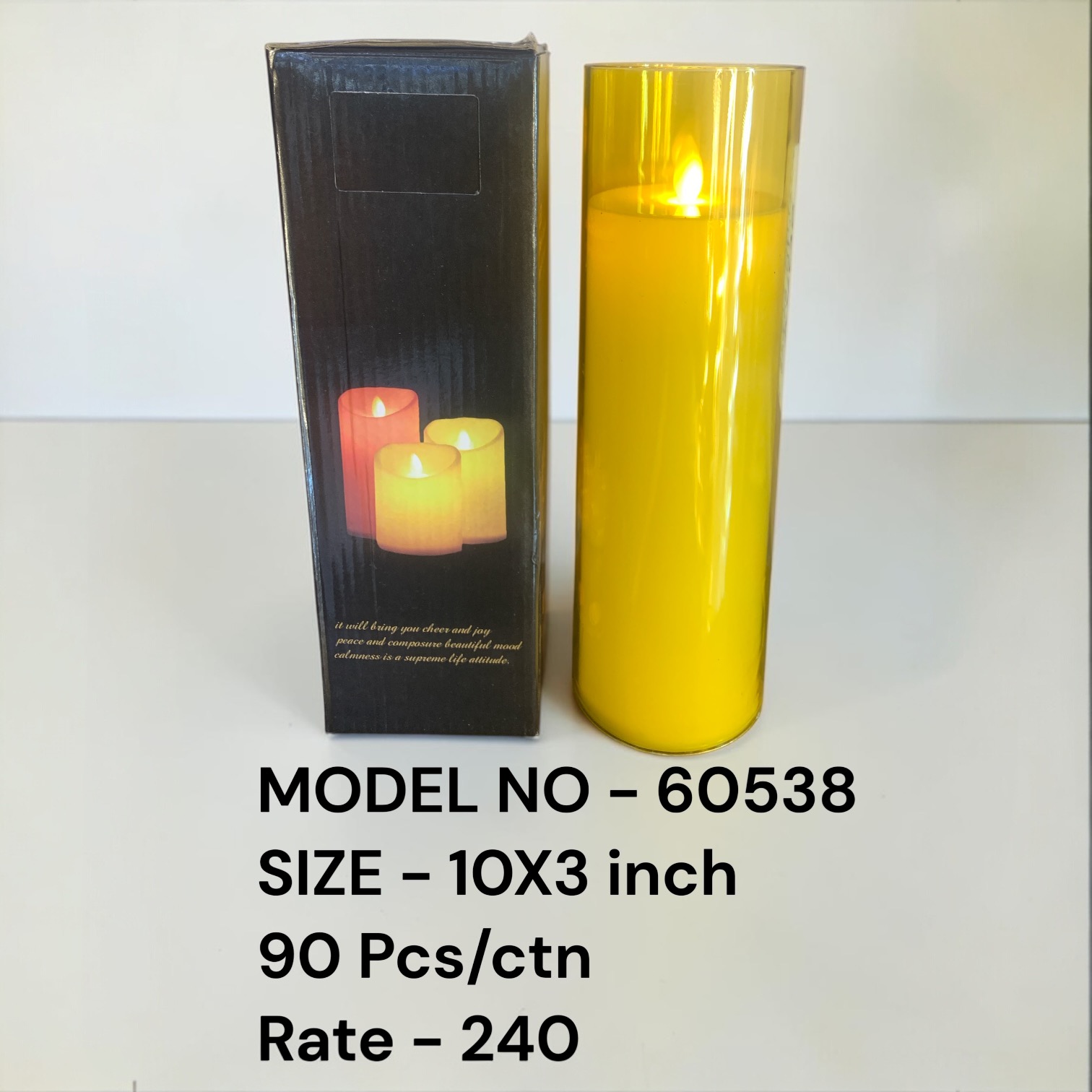 60538 (90)-LED CANDLE
