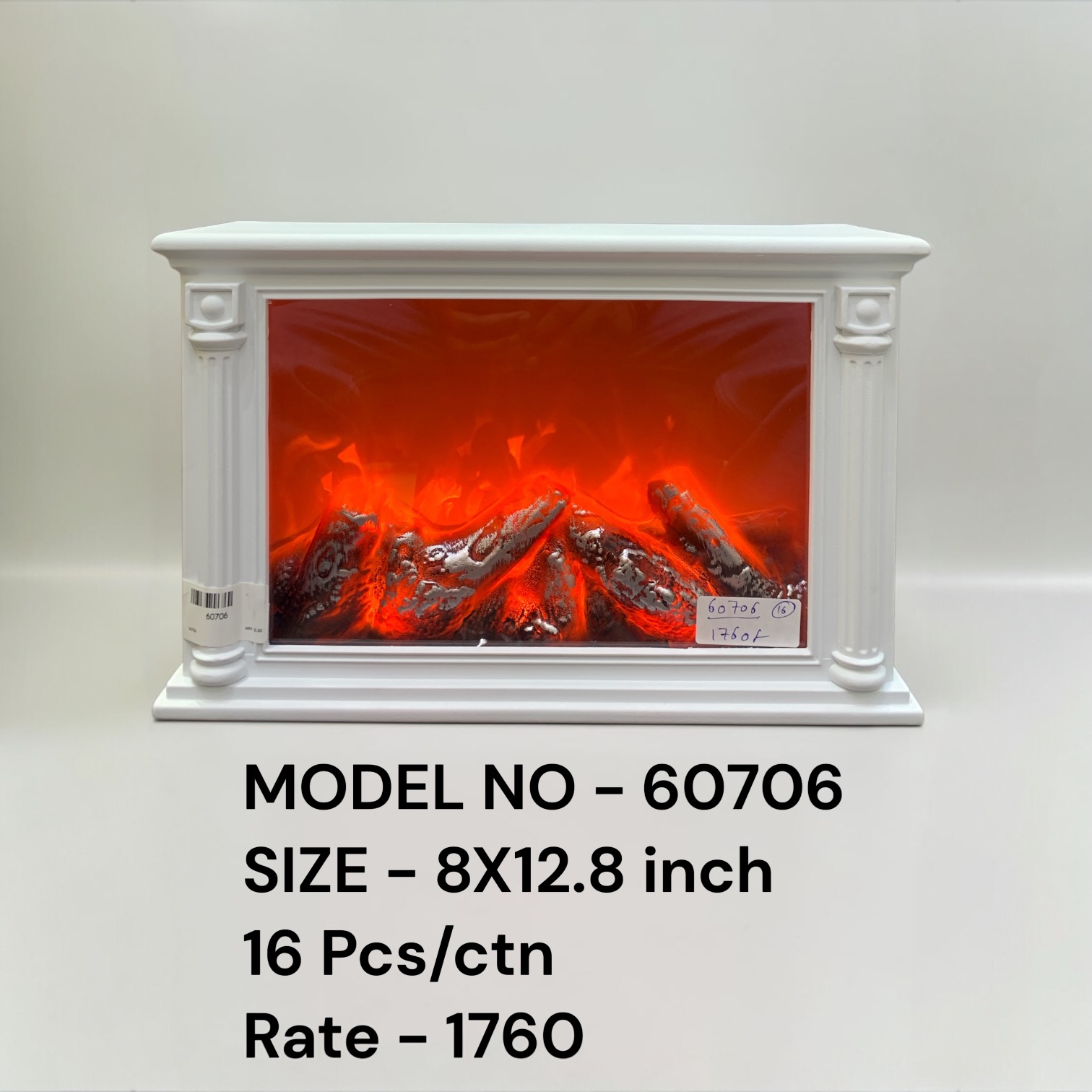 60706 (16)-FIRE LAMP WHITE