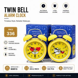 60813 (100)-ALARM CLOCK