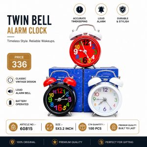 60815 (100)-ALARM CLOCK
