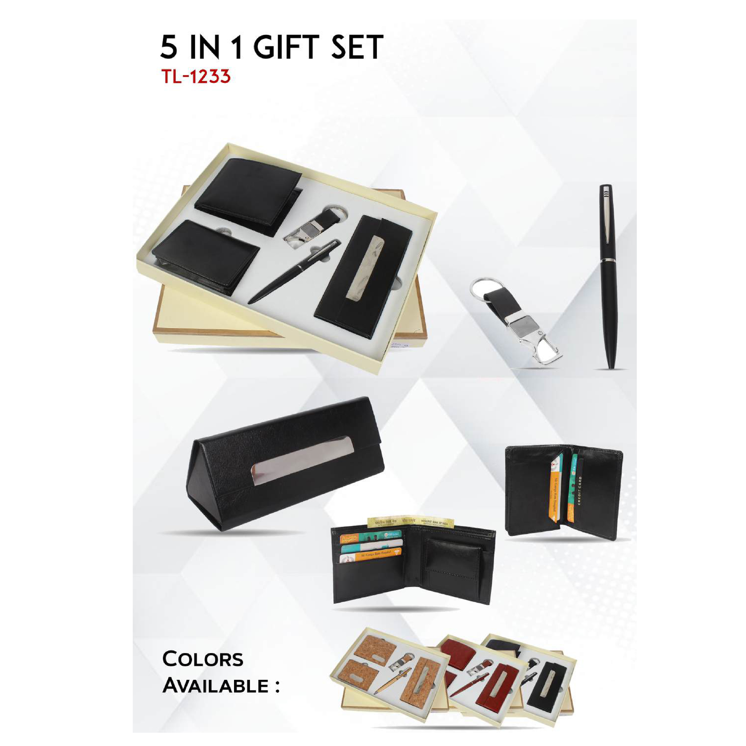 712025TL1233*LEATHERITE GIFT SET