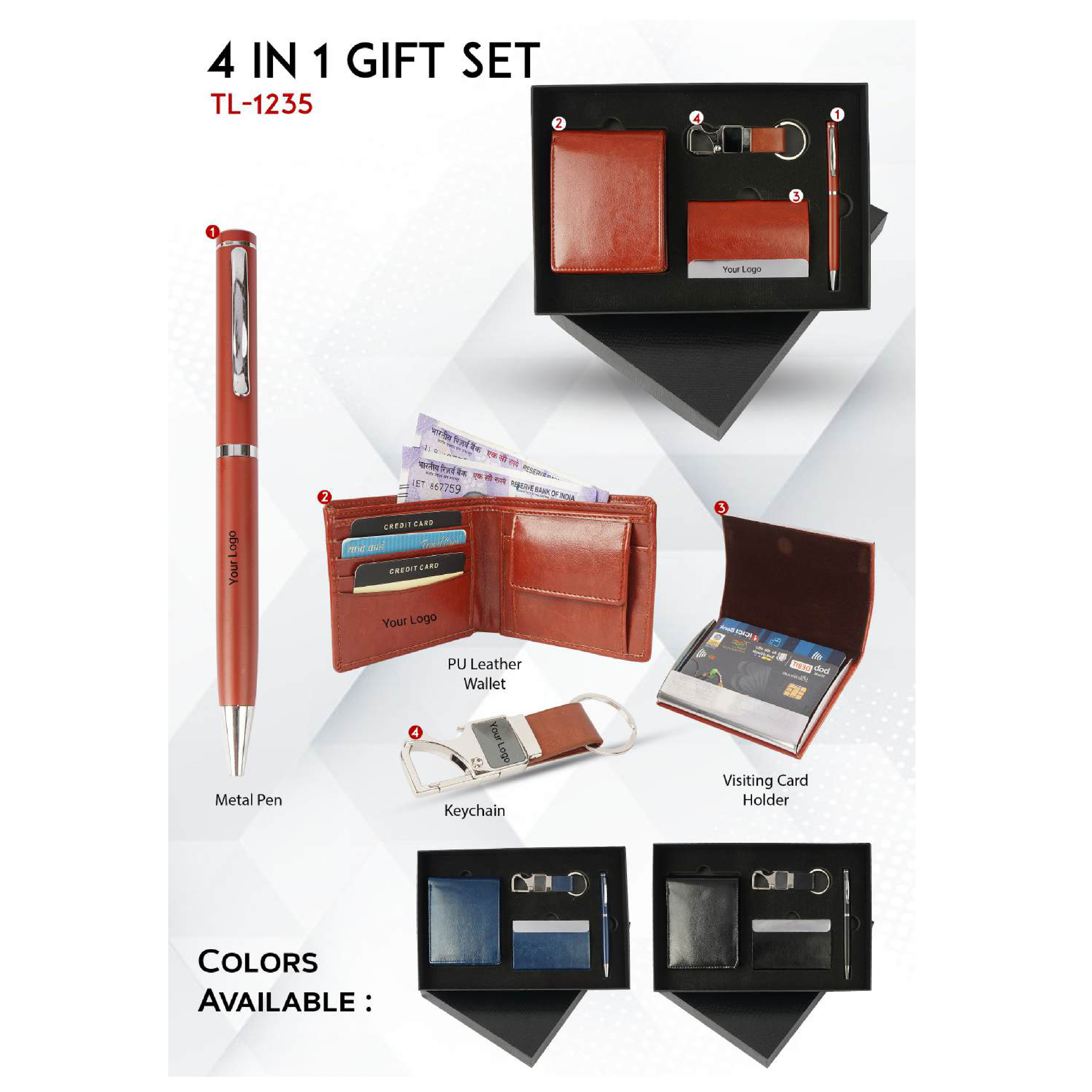 712025TL1235*LEATHERITE GIFT SET