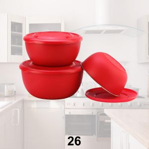 7202326*TULIP MICROSAFE  CONTAINER ( SET OF 3)