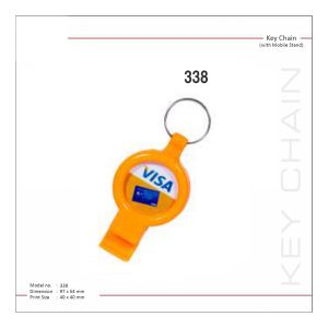 772024338*KEY CHAIN WITH MOBILE STAND