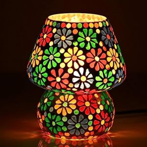 Mosaic 7" Glass table Lamp