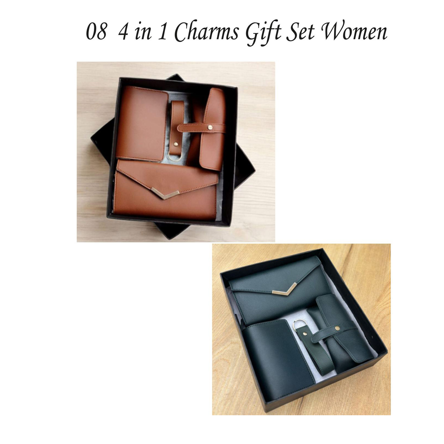 82202508*4 IN 1 CHARMS GIFT SET WOMEN