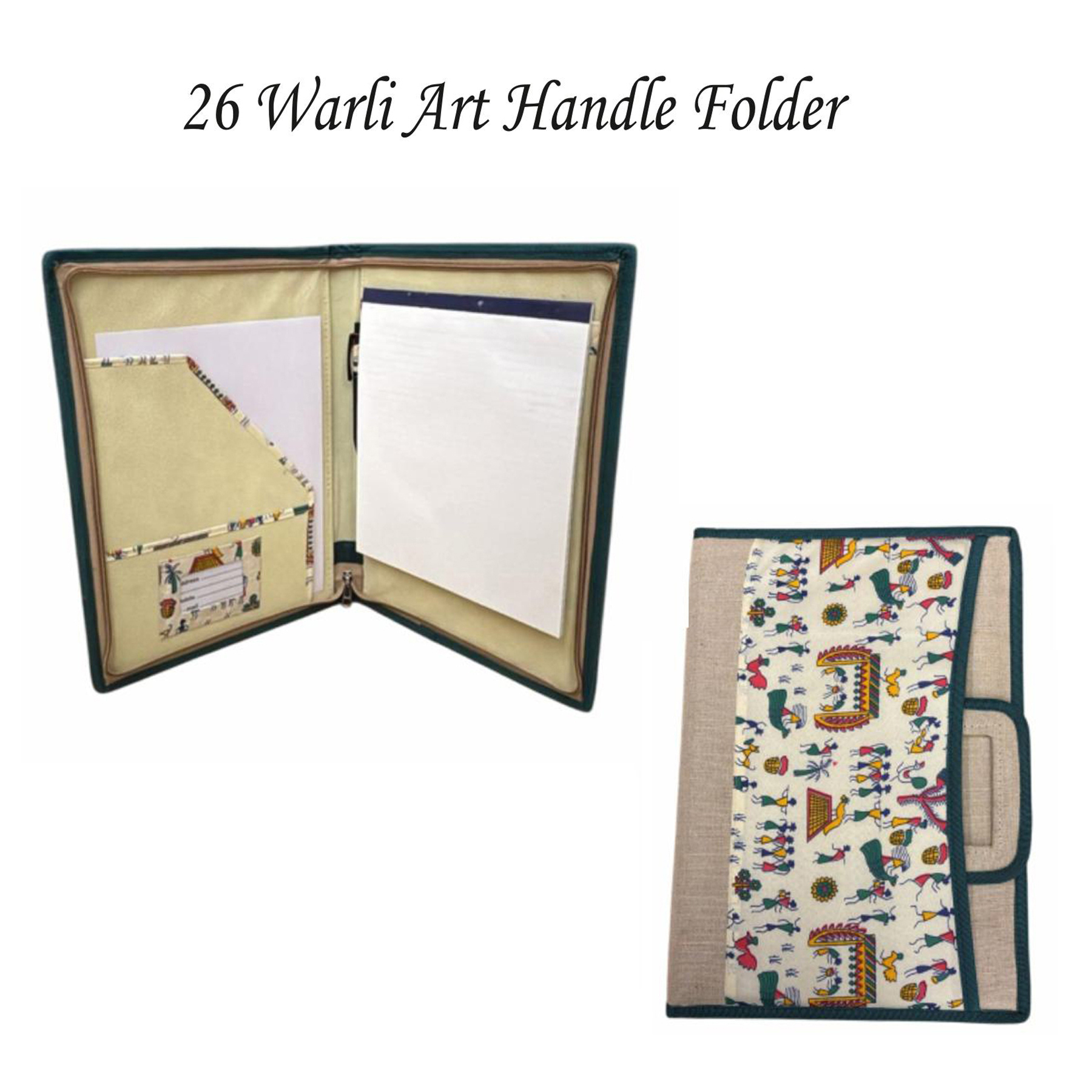 82202526*WARLI ART HANDLE FOLDER