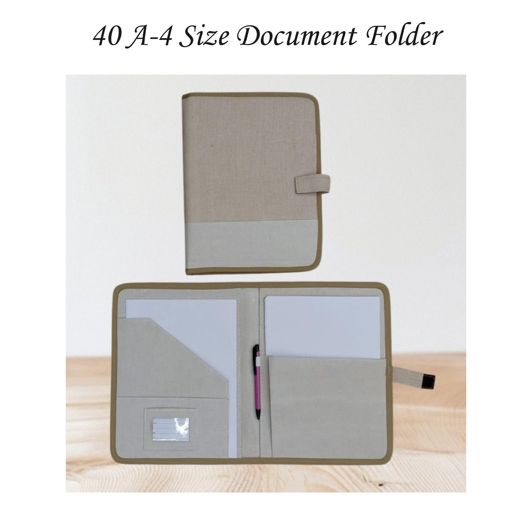 82202540*A-4 SIZE DOCUMENT FOLDER