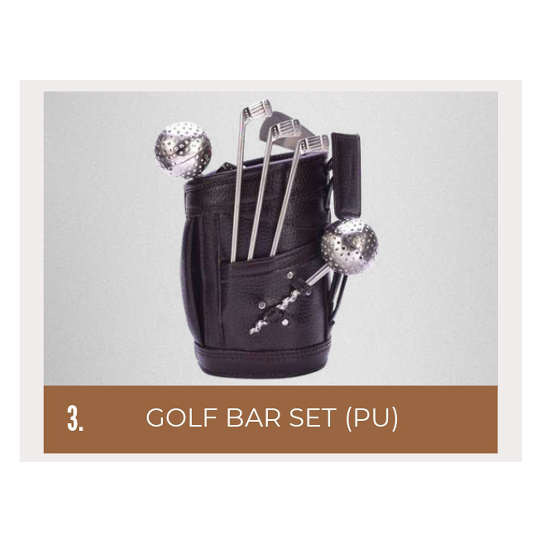 822025BH03*GOLF BAR SET PU