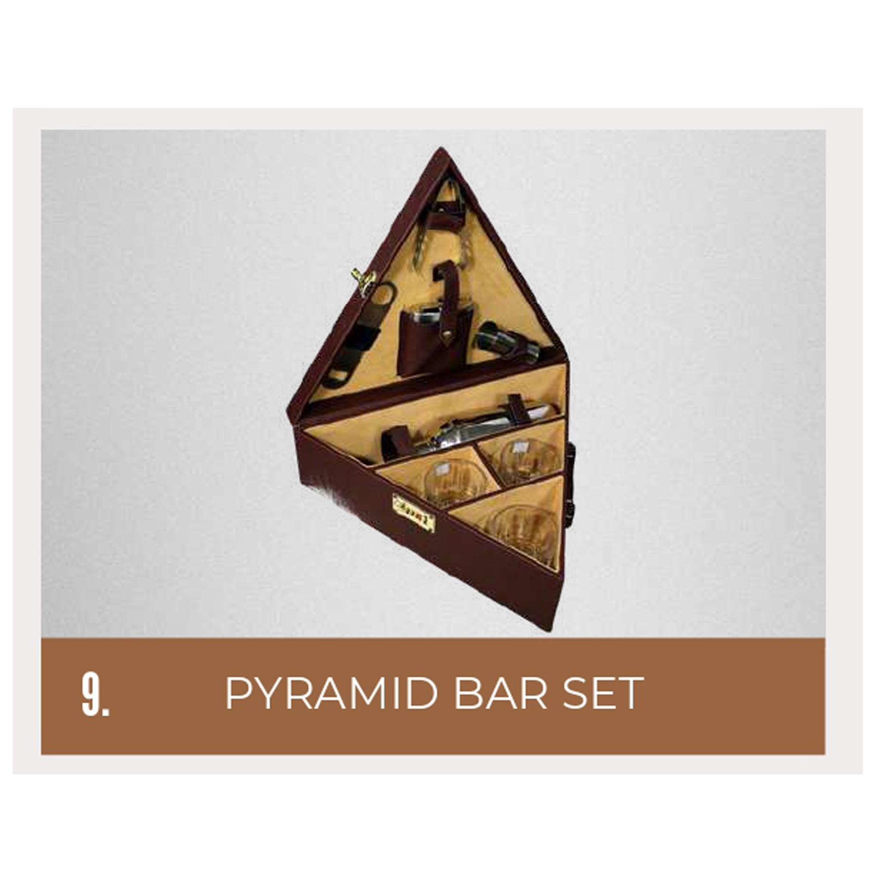 822025BH09*TRIANGLE BAR SET