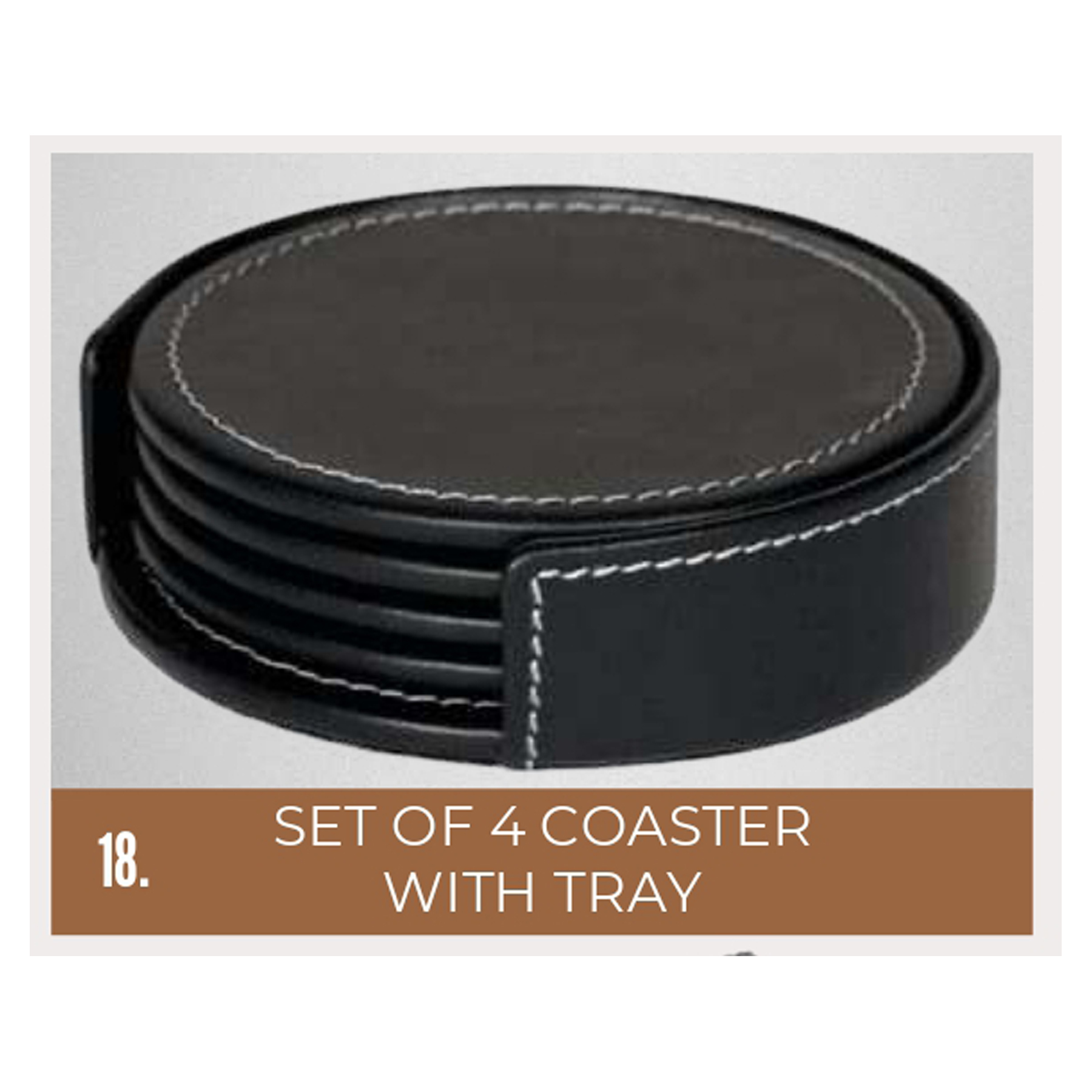822025BH18*SET OF 4 COASTER SET