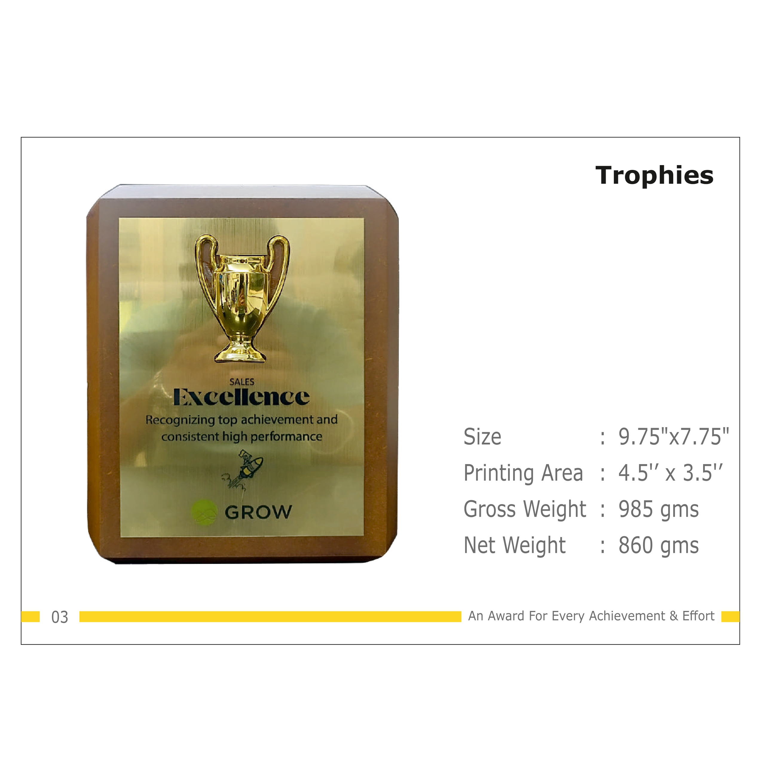 912025TR03*TROPHY