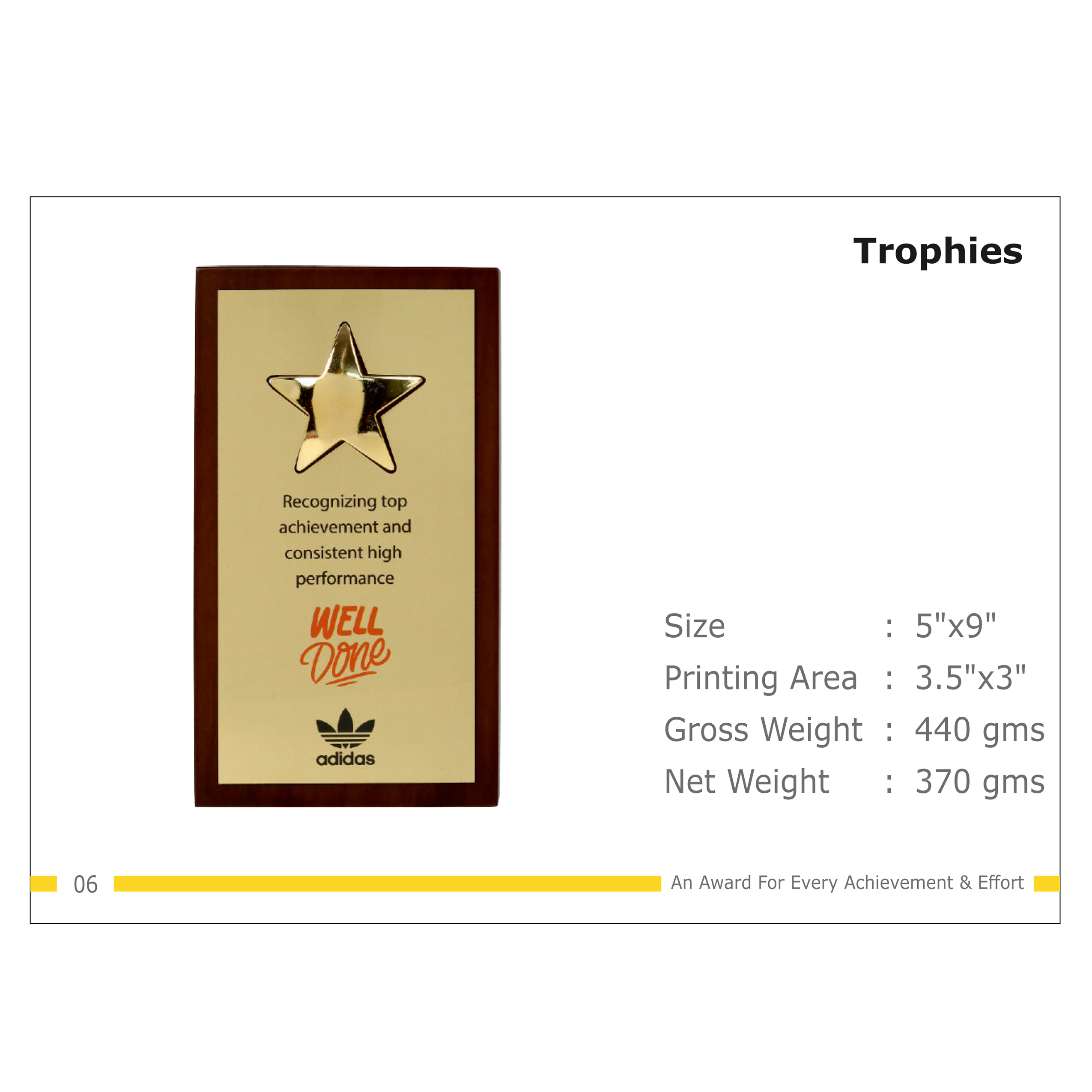912025TR06*TROPHY