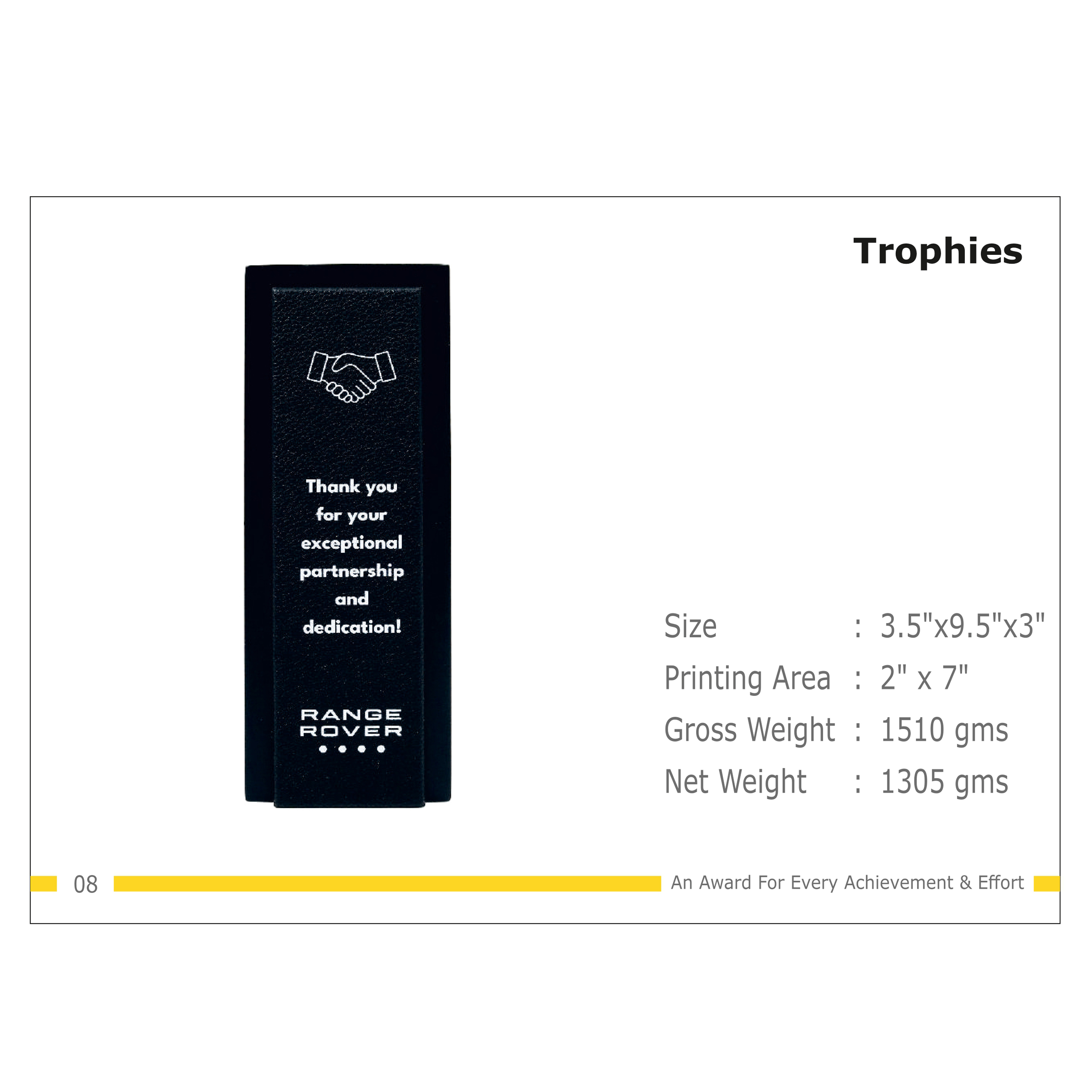 912025TR08*TROPHY