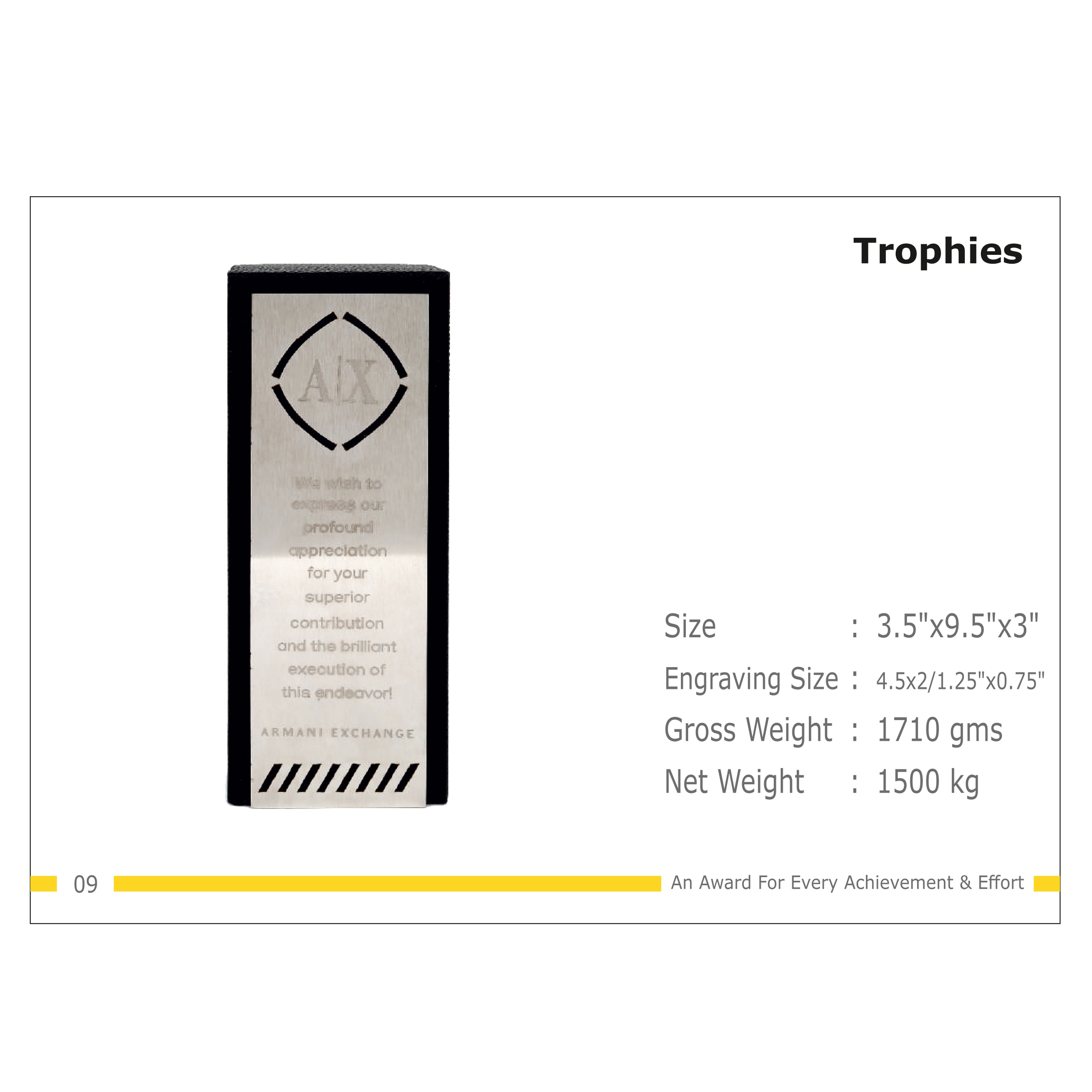 912025TR09*TROPHY