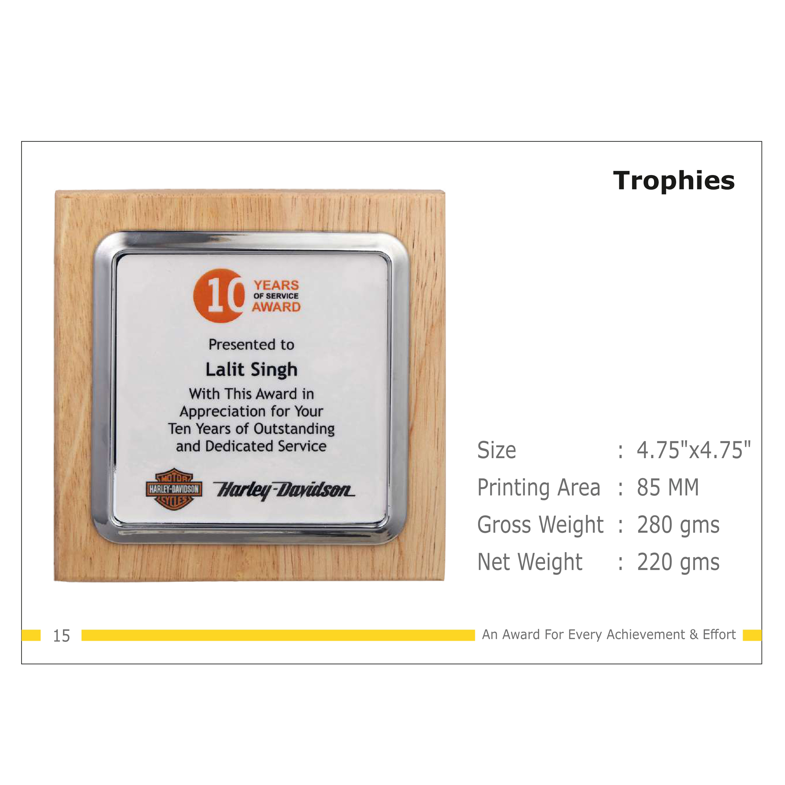 912025TR15*TROPHY