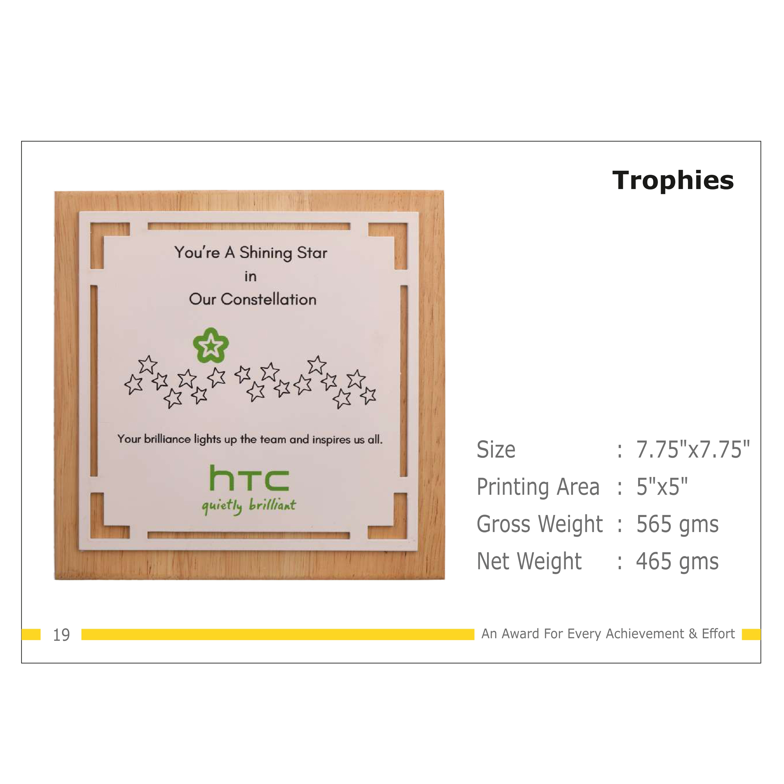 912025TR19*TROPHY