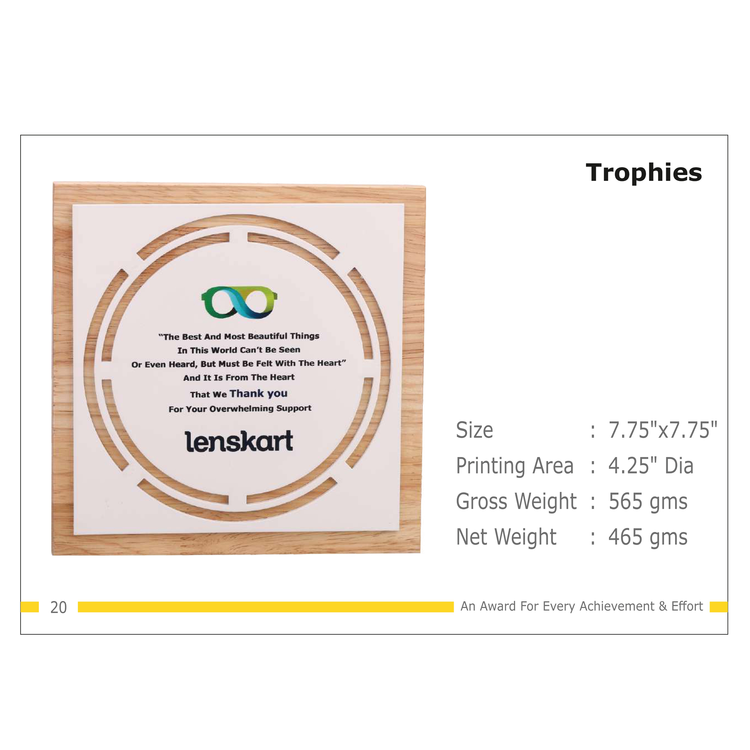 912025TR20*TROPHY