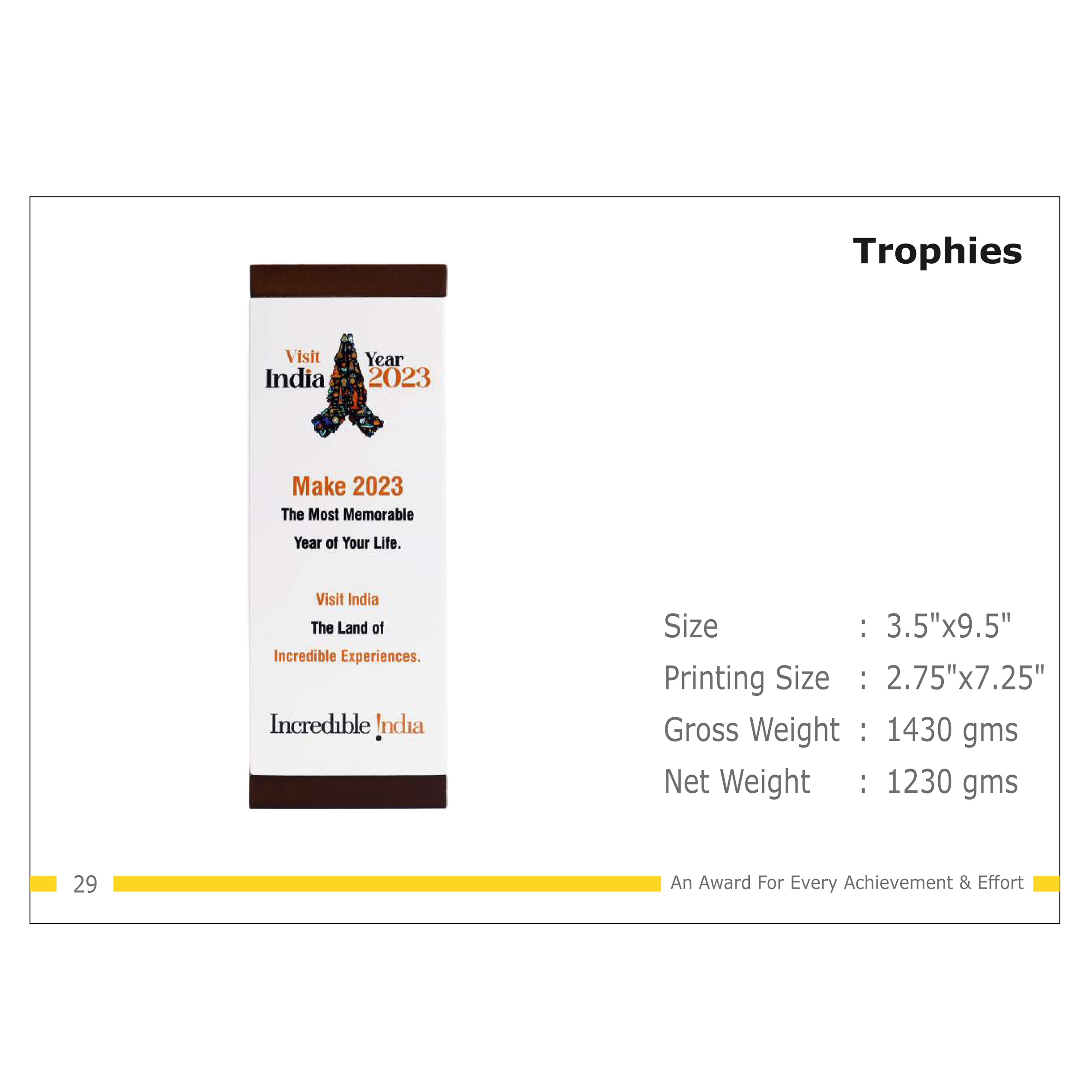 912025TR29*TROPHY