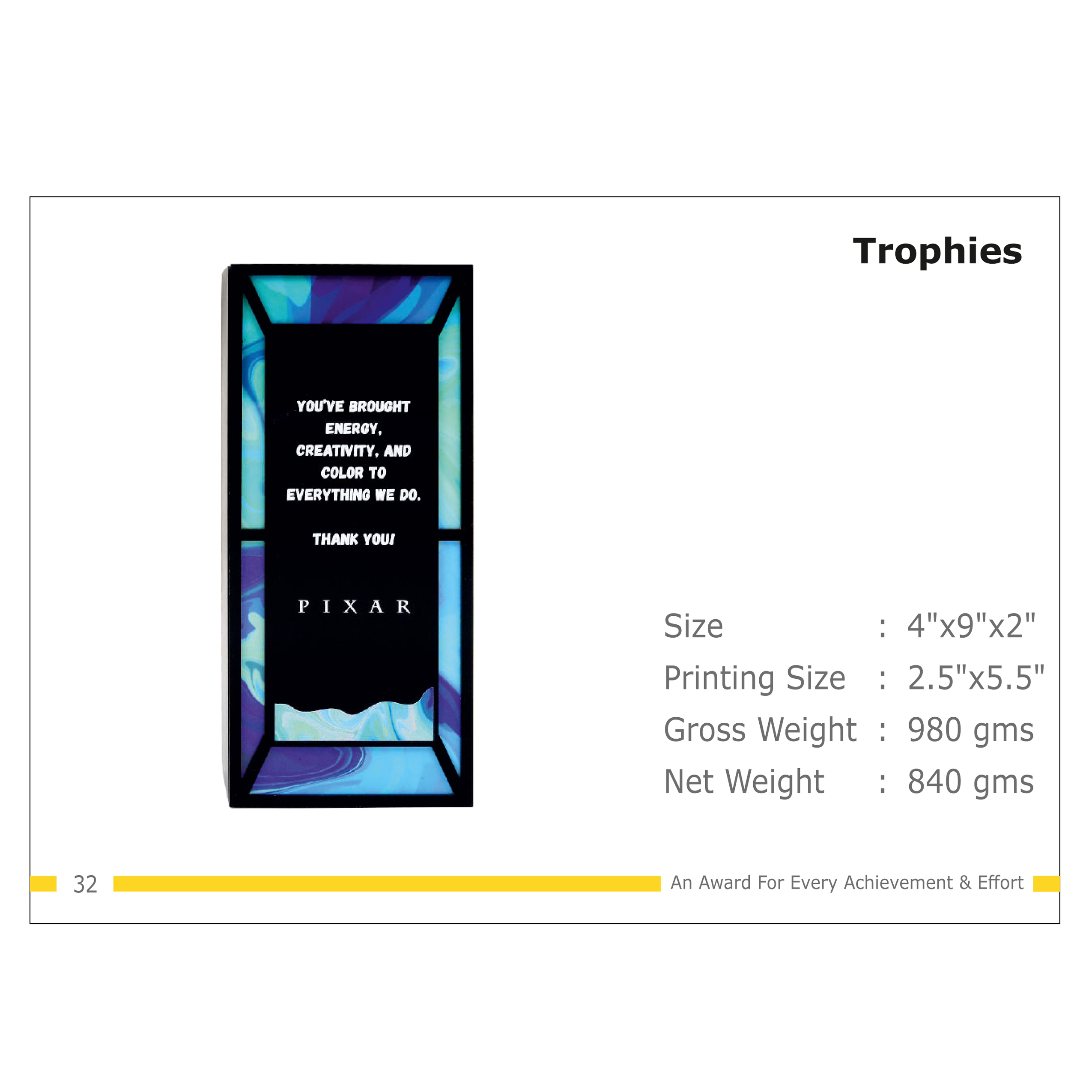 912025TR32*TROPHY