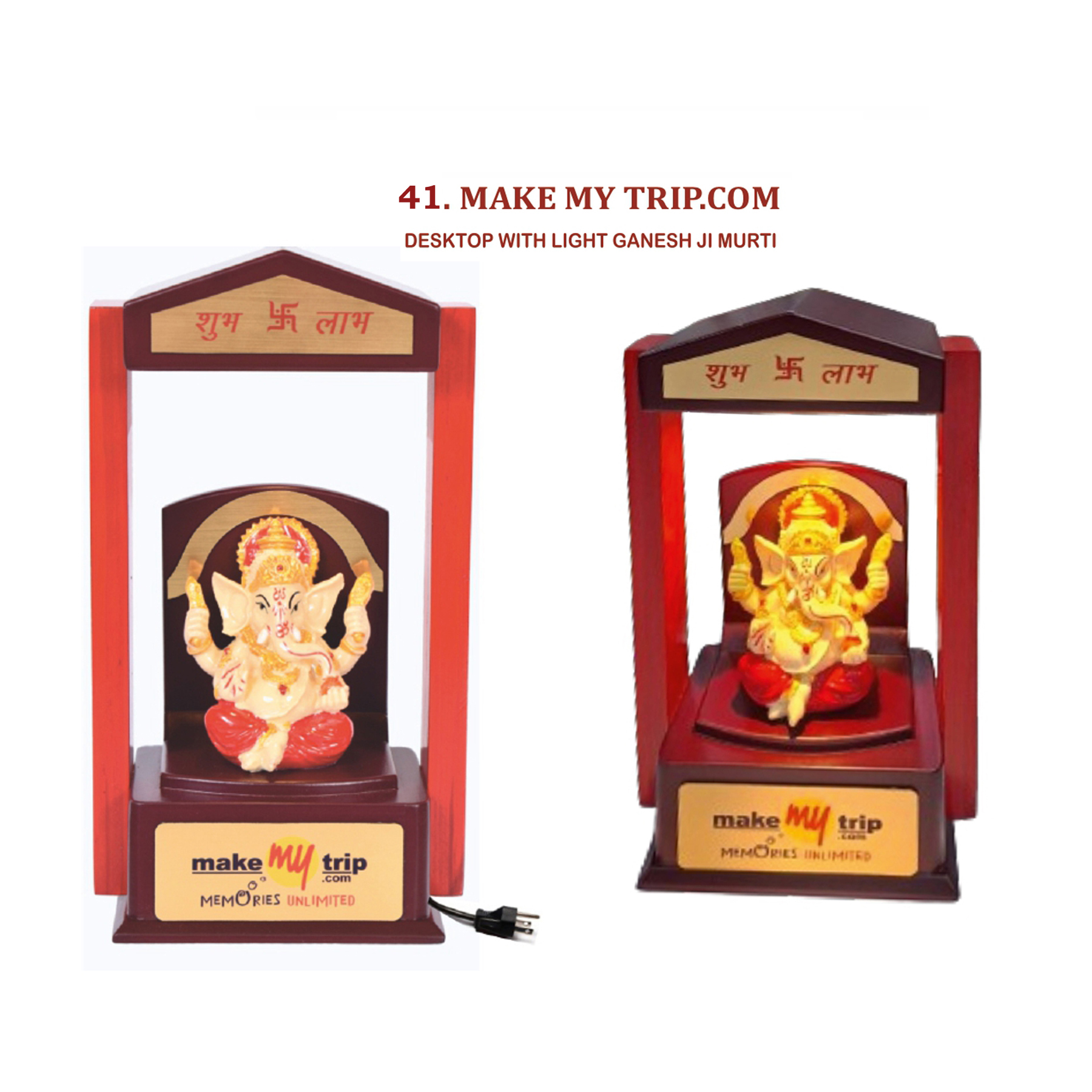 96202541*DESKTOP WITH LIGHT GANESH JI MURTI