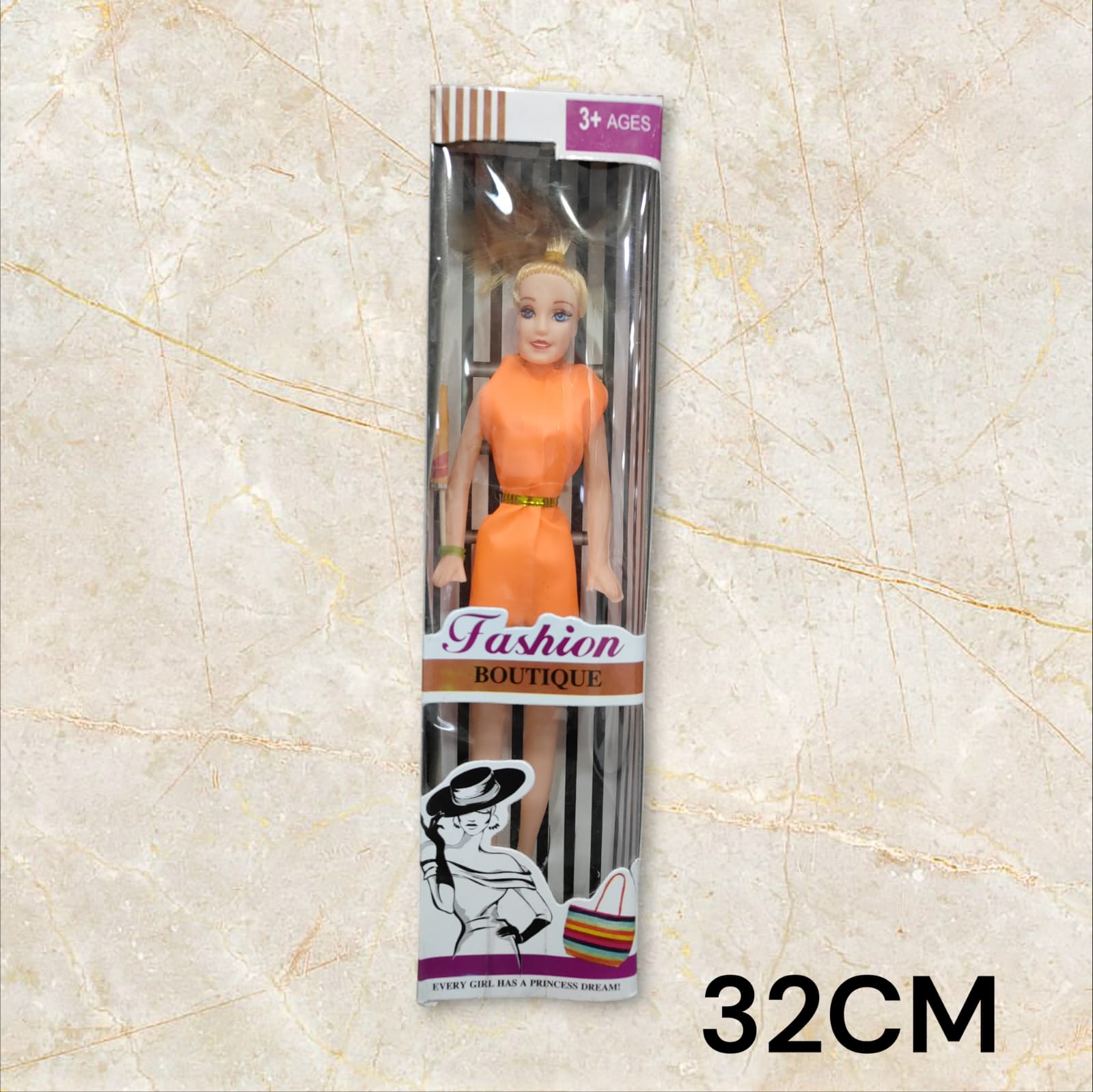 213 UMBRELLA BELTED DOLL  (45)