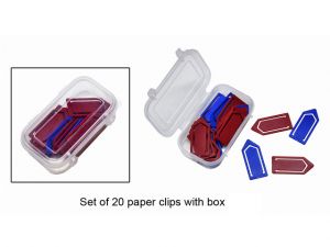 SET OF 20 CLIP WITH BOX