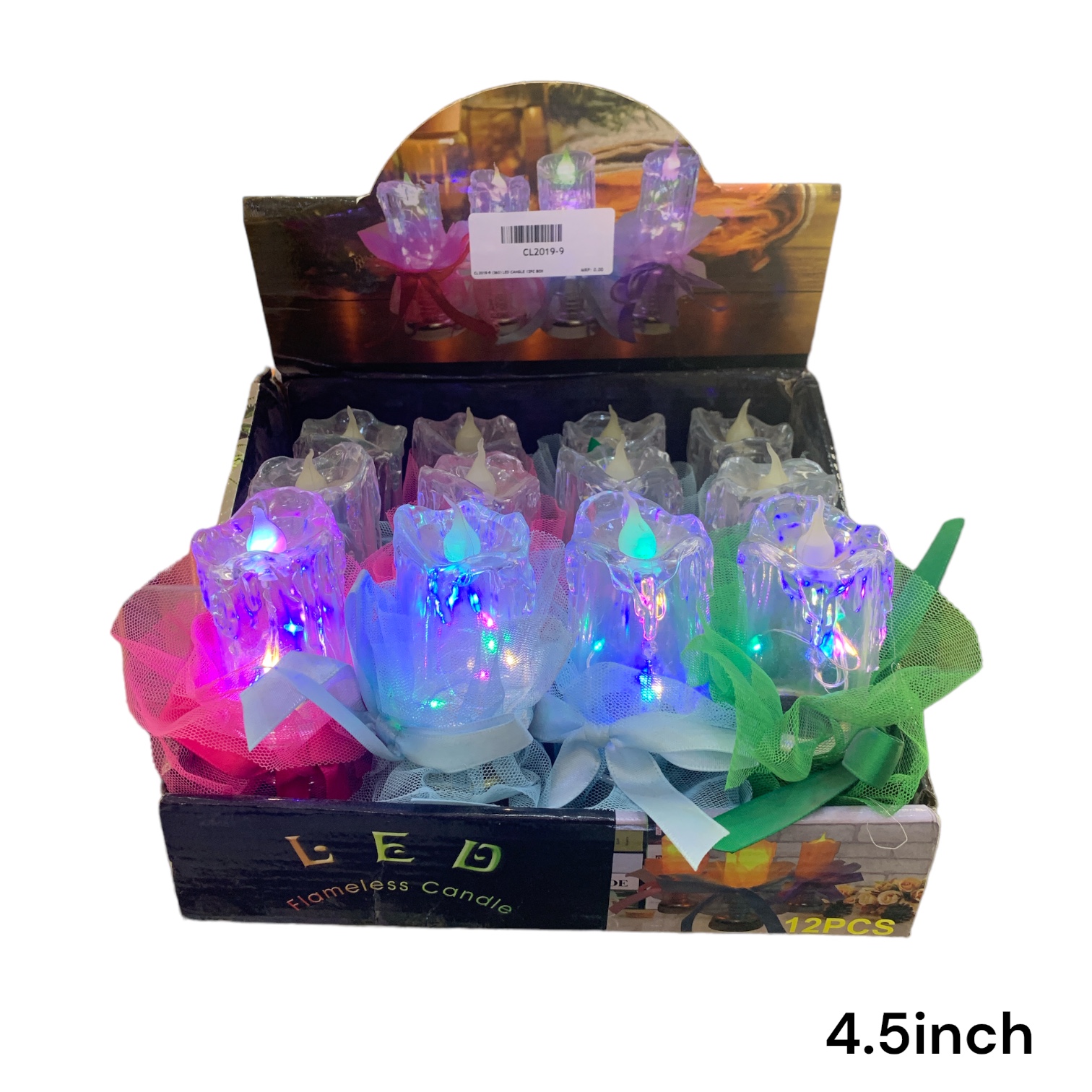 CL2019-9 (30)(12PC BOX)-LED CANDLE