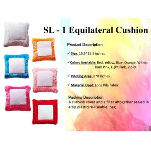 Sublimation Blank 16x16 Cushion SL -1 Without Photo