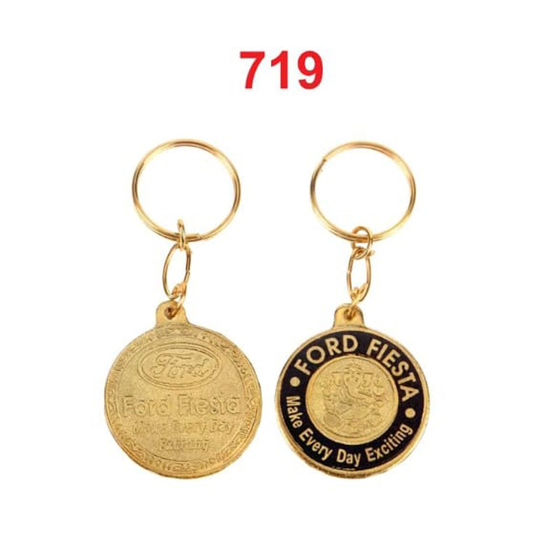 DA7192025*GOLDEN CHAIN & FOLD DIGITAL PHOTO LAMINATION METAL KEYCHAIN