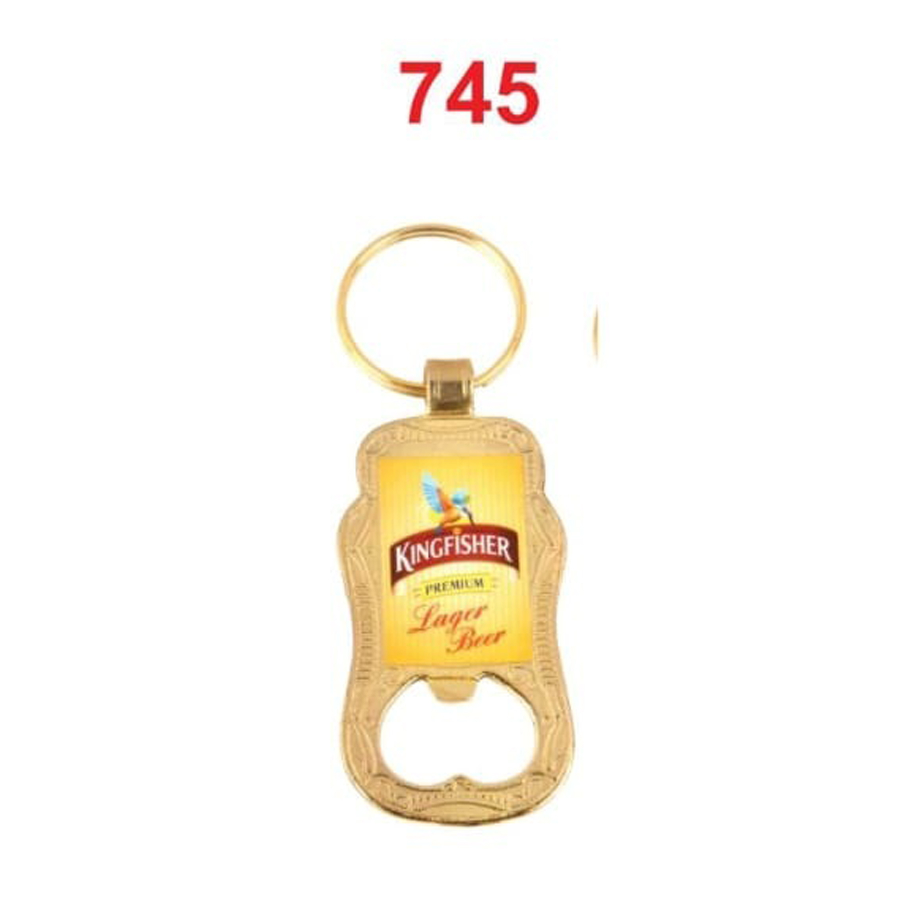 DA7452025*GOLDEN CHAIN & FOLD DIGITAL PHOTO LAMINATION METAL KEYCHAIN
