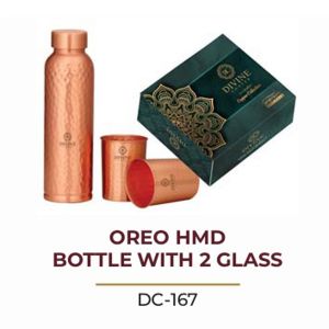 OREO HMD BOTTLE
WITH 2 GLASS DC167