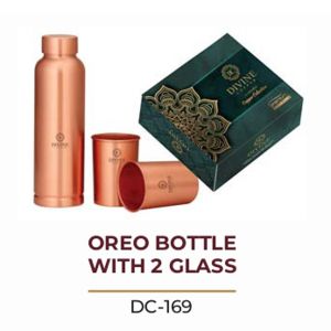 OREO BOTTLE WITH
2 GLASS DC169