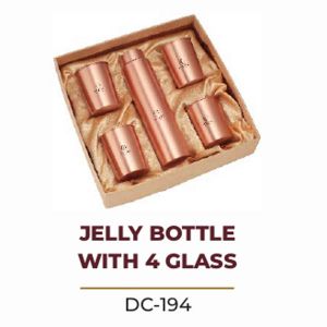 JELLY BOTTLE
WITH 4 GLASS DC194