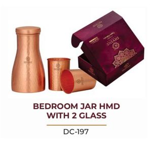 BEDROOM JAR HMD
WITH 2 GLASS DC197