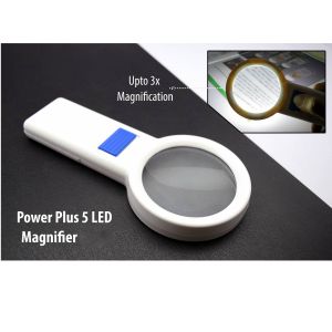 Power plus 5 LED Magnifier