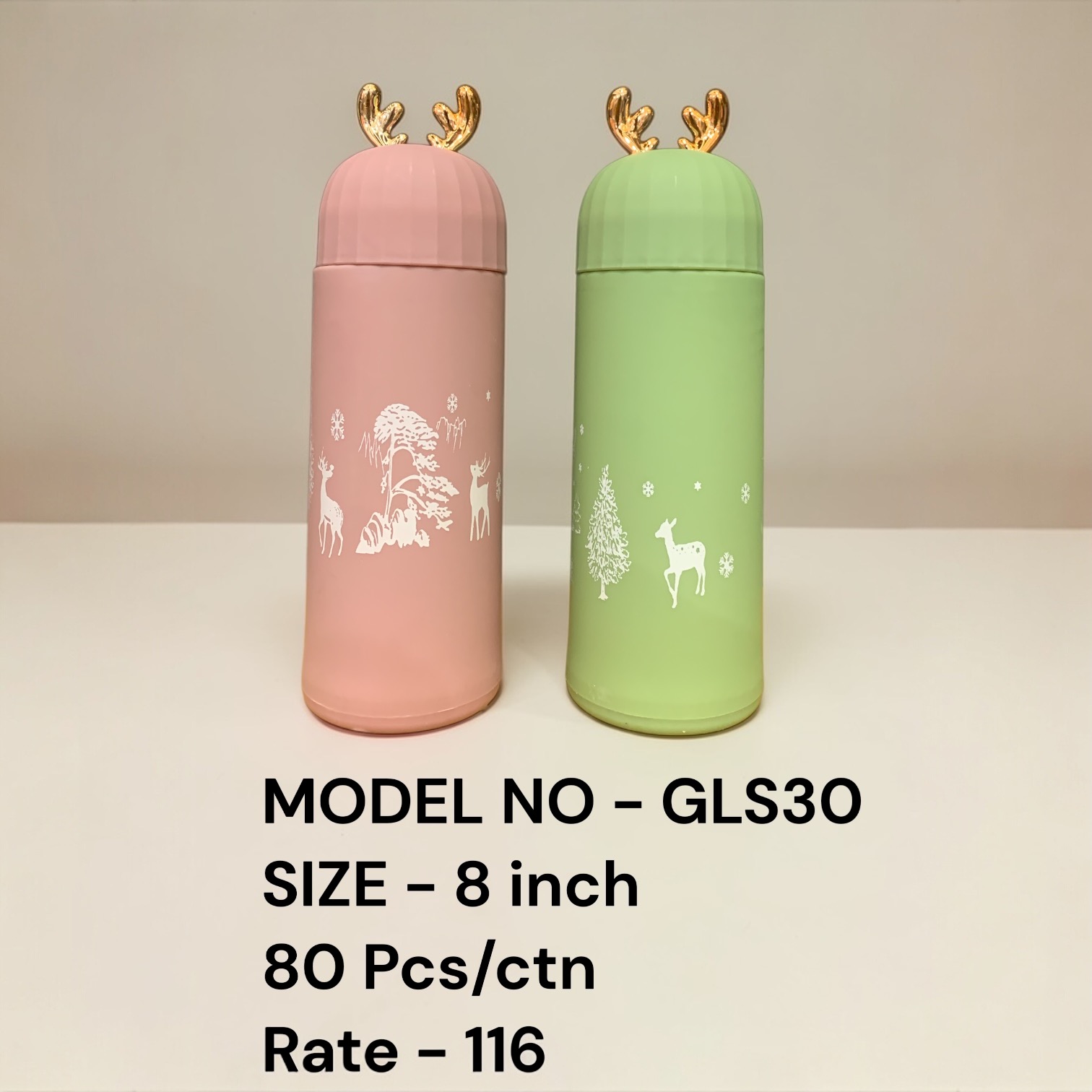 GLS26 (80)-GLASS BOTTLE 450ML