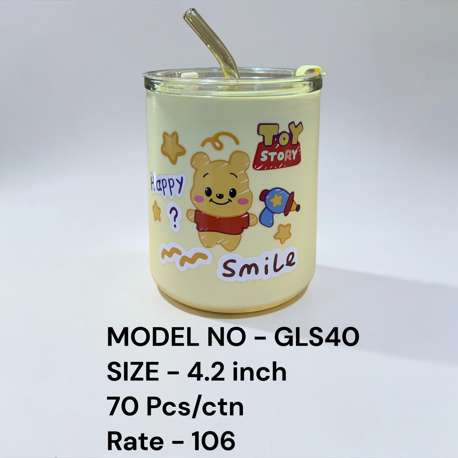 GLS40 (70)-GLASS MUG 400ML