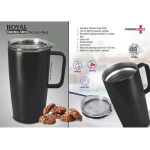 Royal Stainless Steel Vacuum Mug | Capacity 400ml Approx