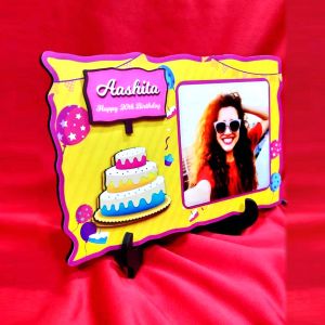 LED BIRTHDAY PHOTO STAND WITH MAGIC SWITCH