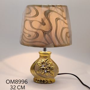 OM 8996 CERAMIC SHADE LAMP*OM8996