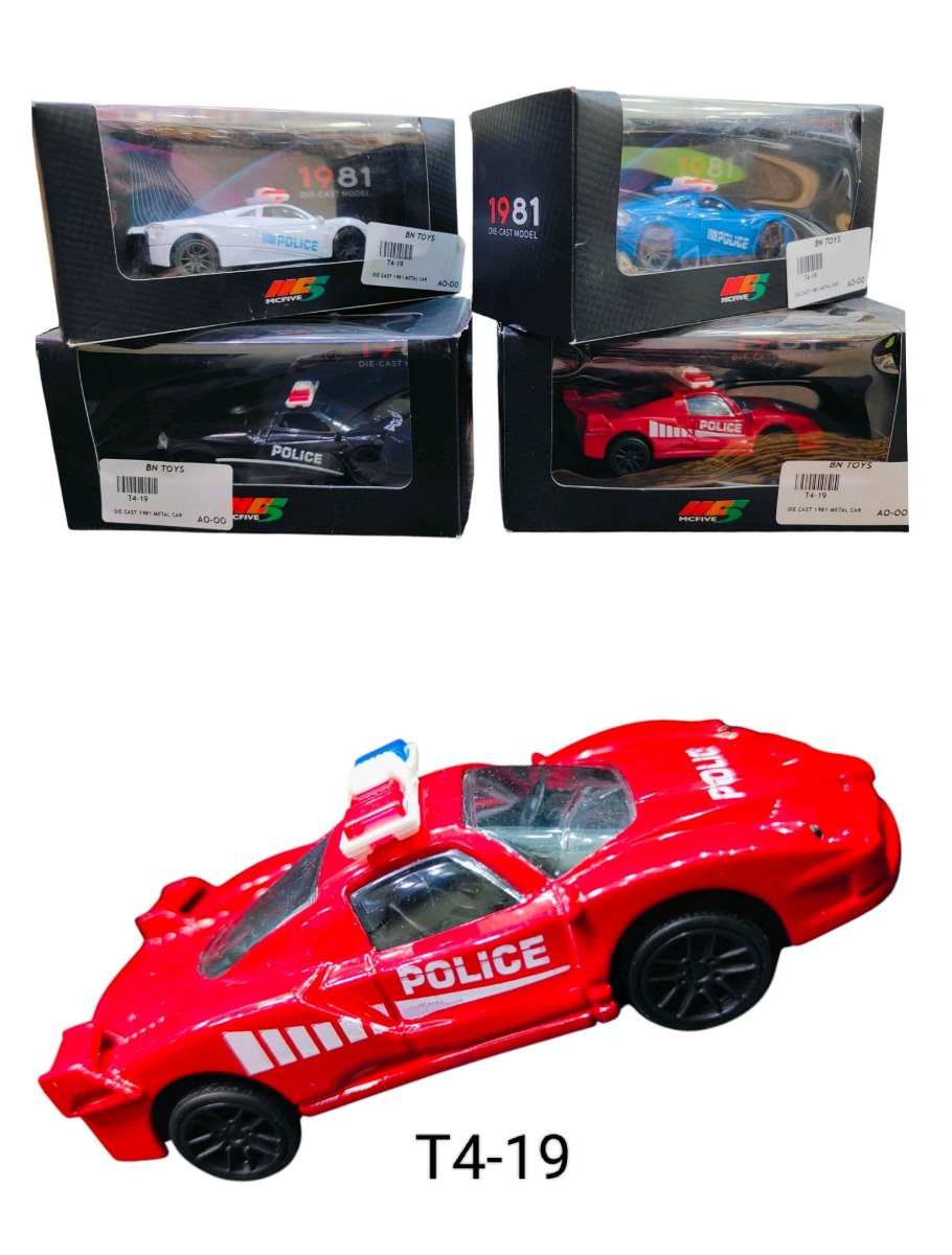 DIE CAST 1981 METAL CAR