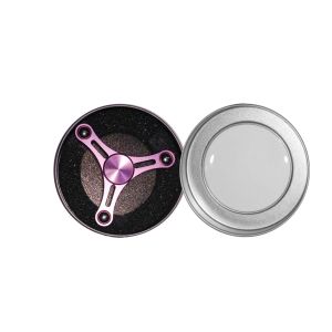 THIN TRIANGLE METAL SPINNER PINK