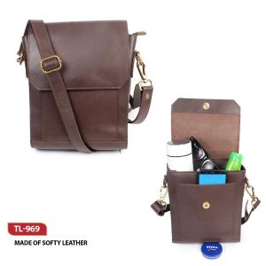 TL-969*Messenger Bag Softy Leather
