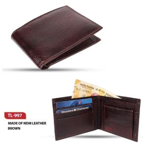 TL-997* Wallet NDM Leather (Brown)