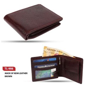 TL-998B*Wallet NDM Leather (Brown)